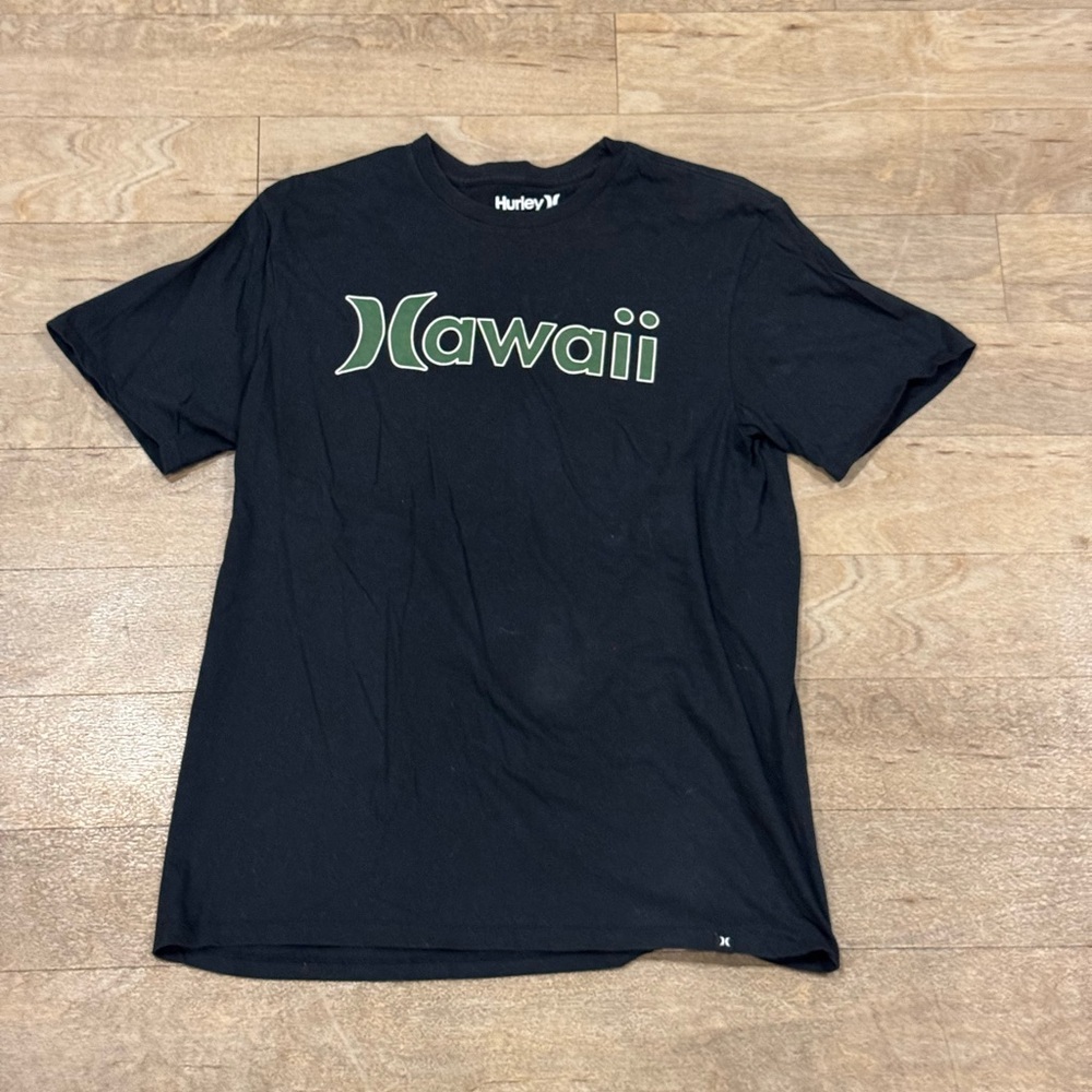 Hurley Hawaii Short Sleeve Graphic T Shirt Size Medium